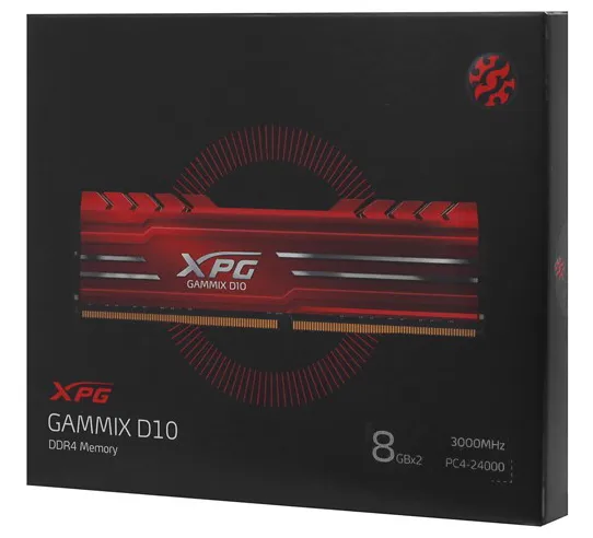 Оперативная память 16 GB kit ADATA XPG GAMMIX D10 AX4U30008G16A-DR10