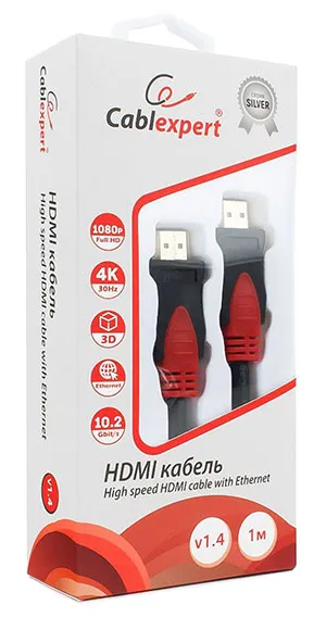 Кабель SVGA, HDMI to HDMI, 1.0m, Cablexpert CC-S-HDMI03-1M