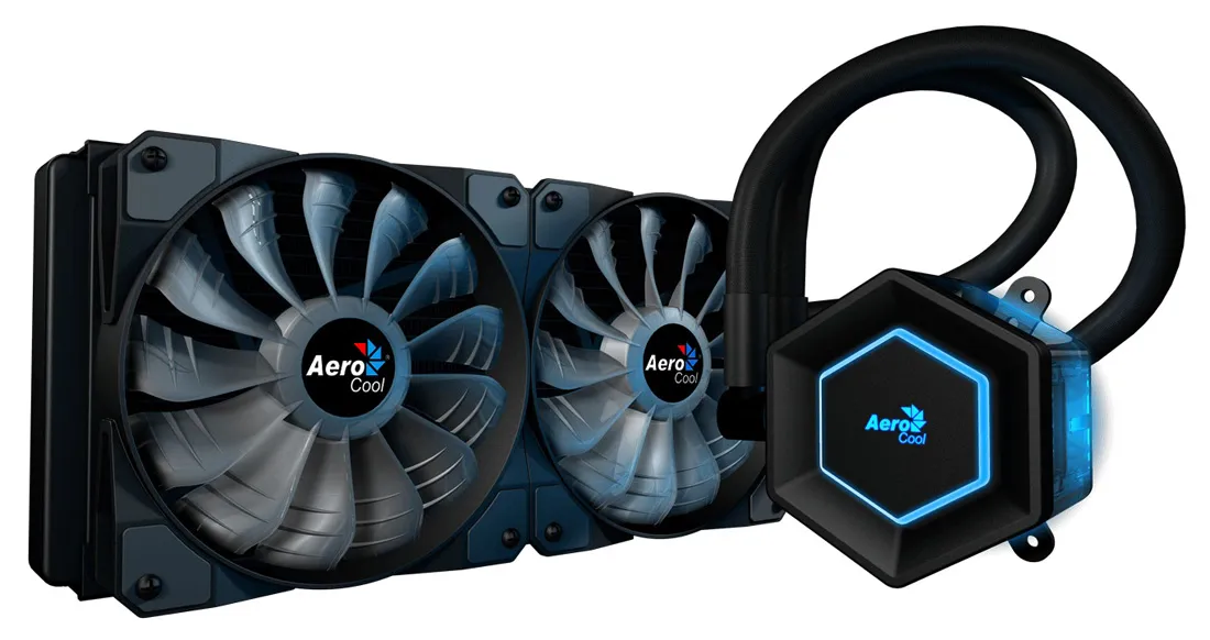 Водяное охлаждение AeroCool P7-L240 RGB