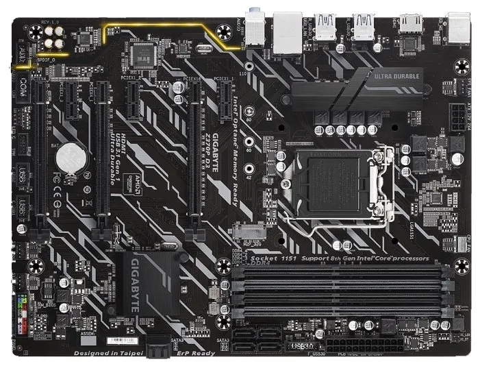 Материнская плата Gigabyte Z370P D3