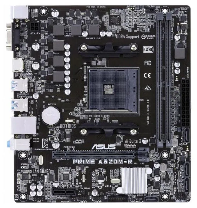 Материнская плата Asus PRIME A320M-R-SI