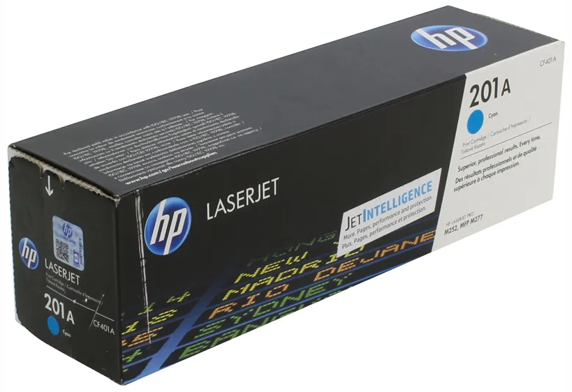 Картридж HP CF401A 201A Cyan