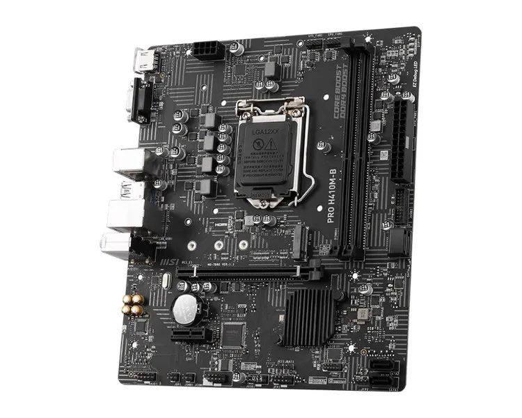 Материнская плата MSI PRO H410M-B