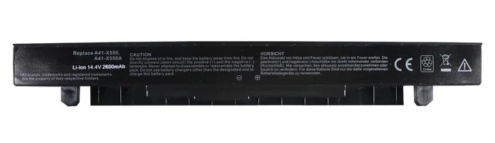 Аккумулятор PowerPlant для ноутбуков Asus X450 (A41-X550, AS-X550-4) NB00000220