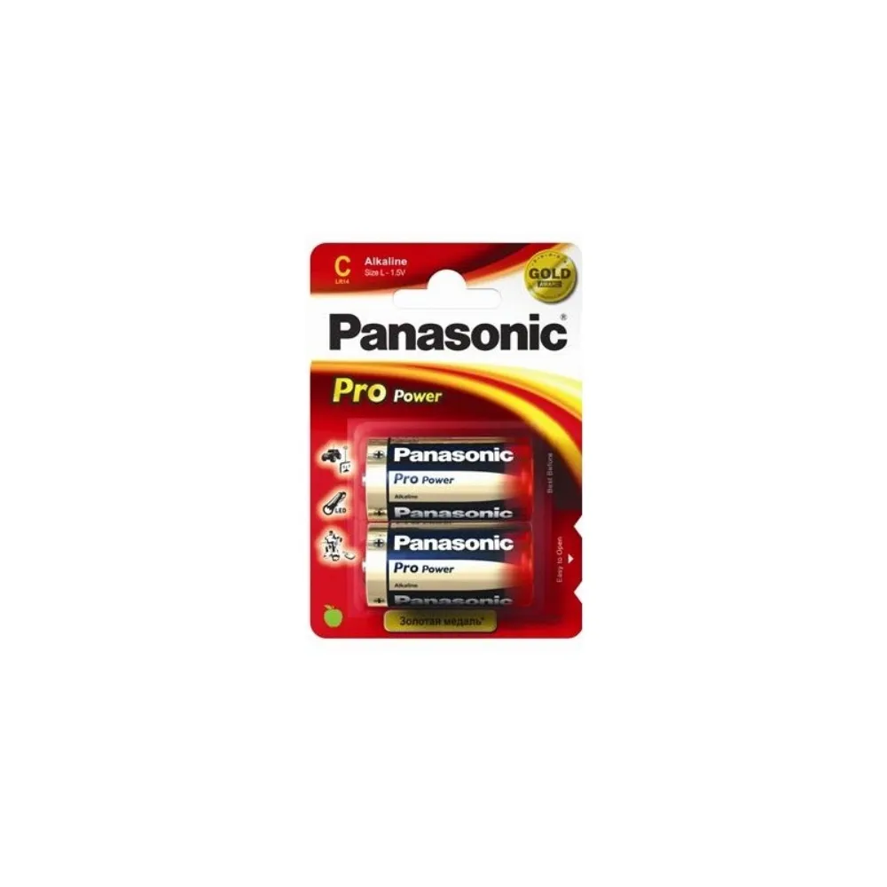 Батарейка щелочная PANASONIC Pro Power D/2B