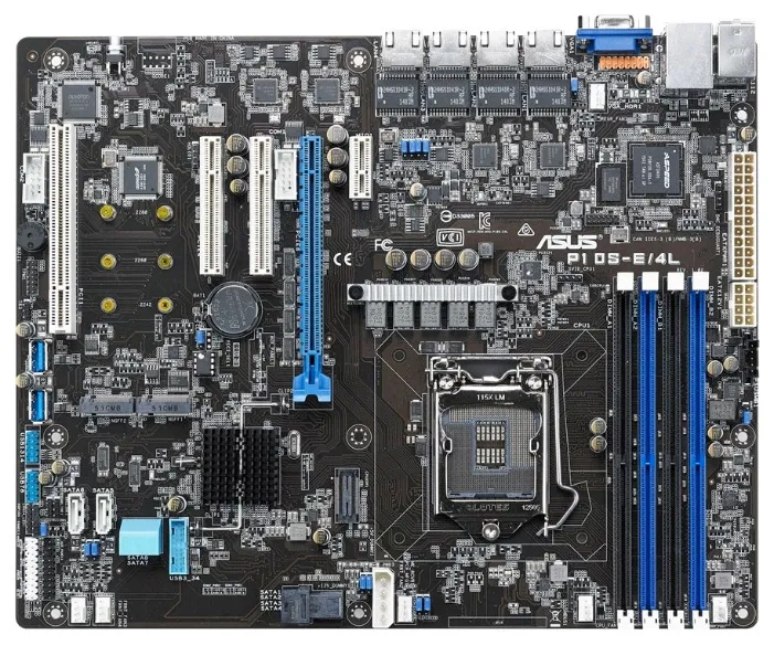 Материнская плата Asus P10S-E/4L