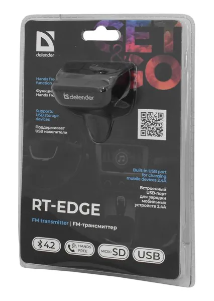 Модулятор автомобильный Defender RT-Edge 68012