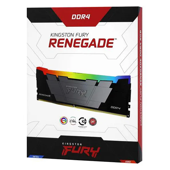 Оперативная память 64 GB kit Kingston Fury RGB KF432C16RB2AK2/64