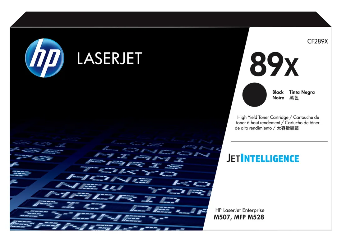 Картридж лазерный HP LaserJet 89X CF289X Черный