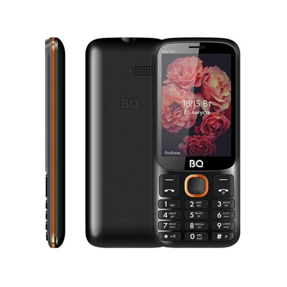 Мобильный телефон BQ 3590 Step XXL+ Black+Orange