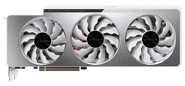 Видеокарта 8Gb GIGABYTE RTX3070Ti GV-N307TVISION OC-8GD