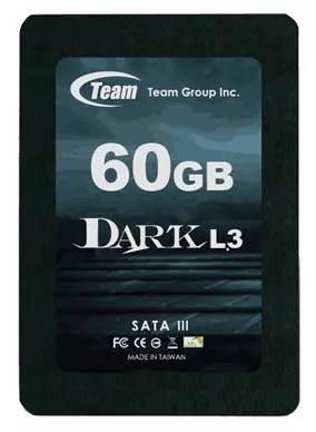 SSD накопитель Team Dark L3 60Gb T253L3060GMC101
