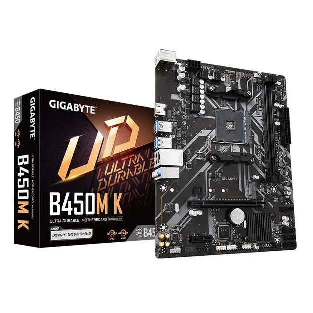 Материнская плата Gigabyte B450M K