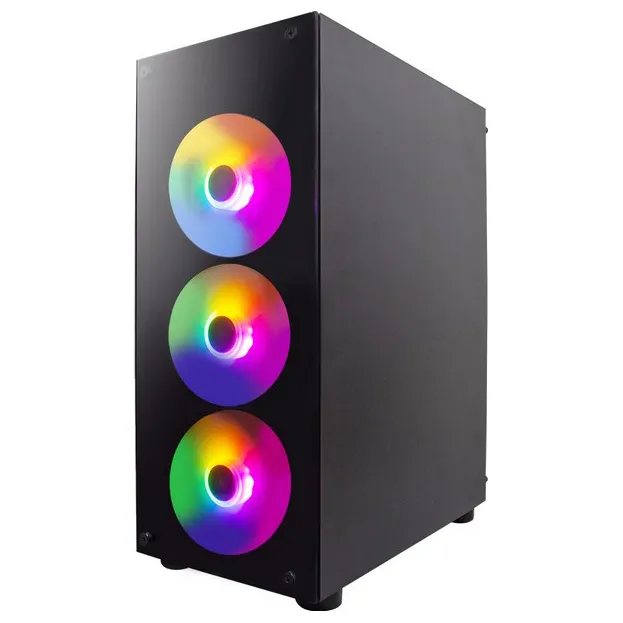 Корпус для ПК 1stPlayer Fire Dancing V3-B black
