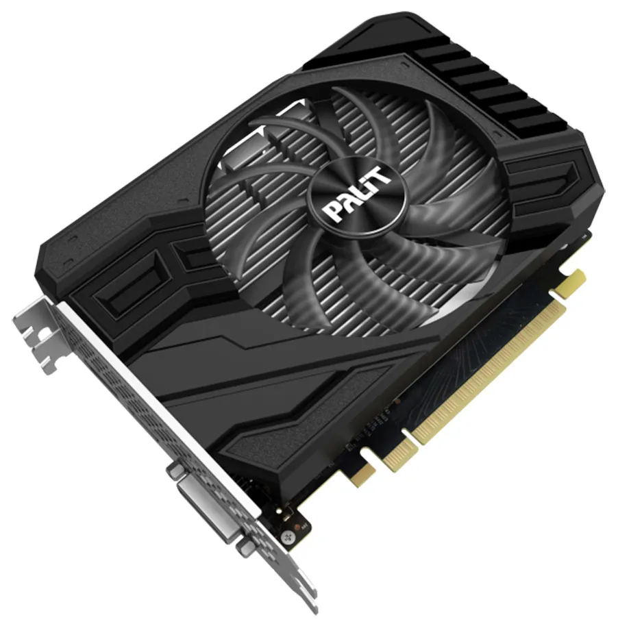 Видеокарта 4Gb PALIT GTX1650 SUPER STORMX OC 4G NE6165SS18G1-166F