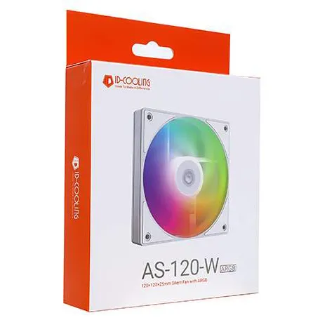 Кулер для корпуса ID-Cooling AS-120-ARGB-W
