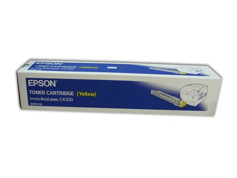 Тонер Epson C13S050148 ACULASER C4100 желтый