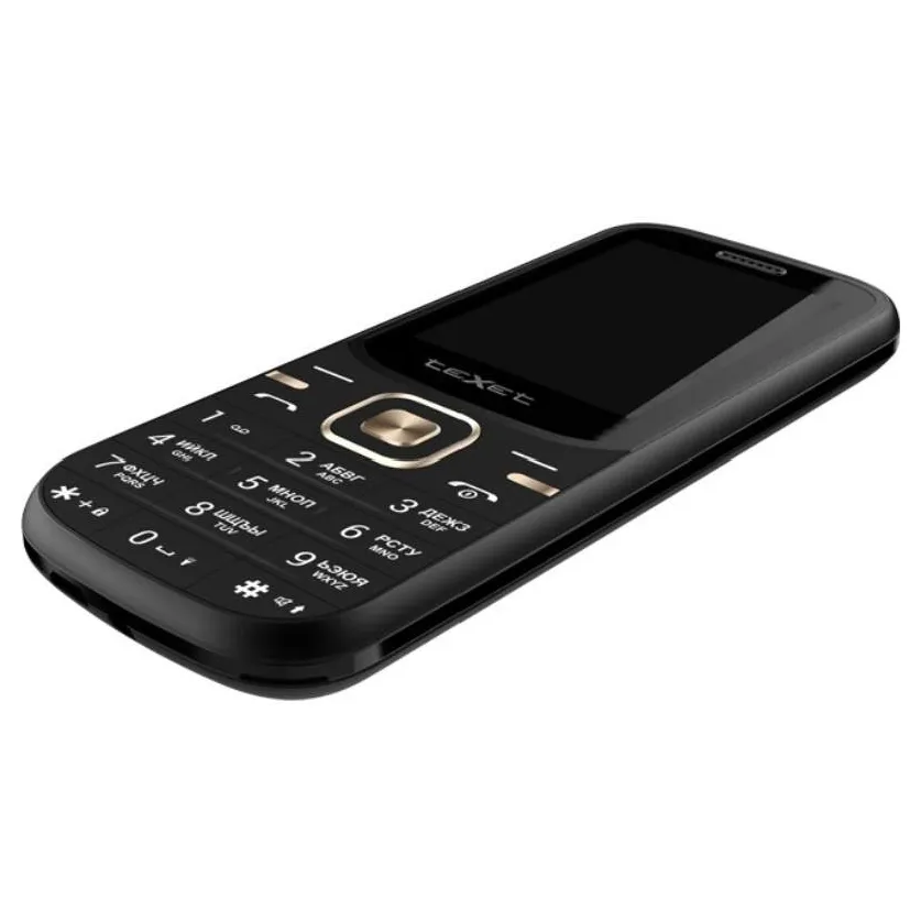 Мобильный телефон Texet TM-216 черный