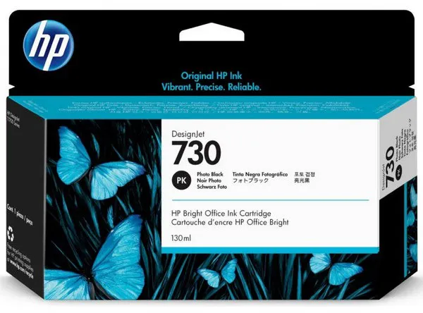 Картридж HP 730 P2V67A Черный
