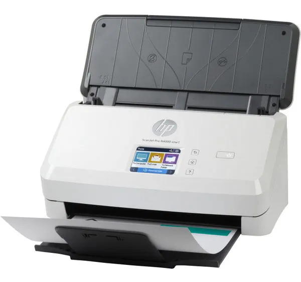 Сканер HP Europe ScanJet Pro N4000 snw1 6FW08A