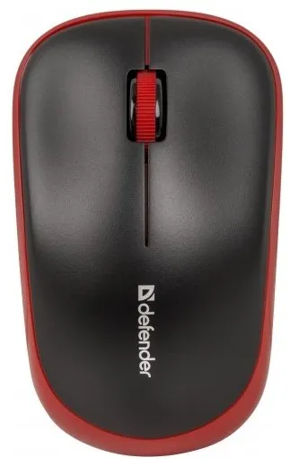 Компьютерная мышь беспроводная Defender Hashiru MS-135 Black + Red