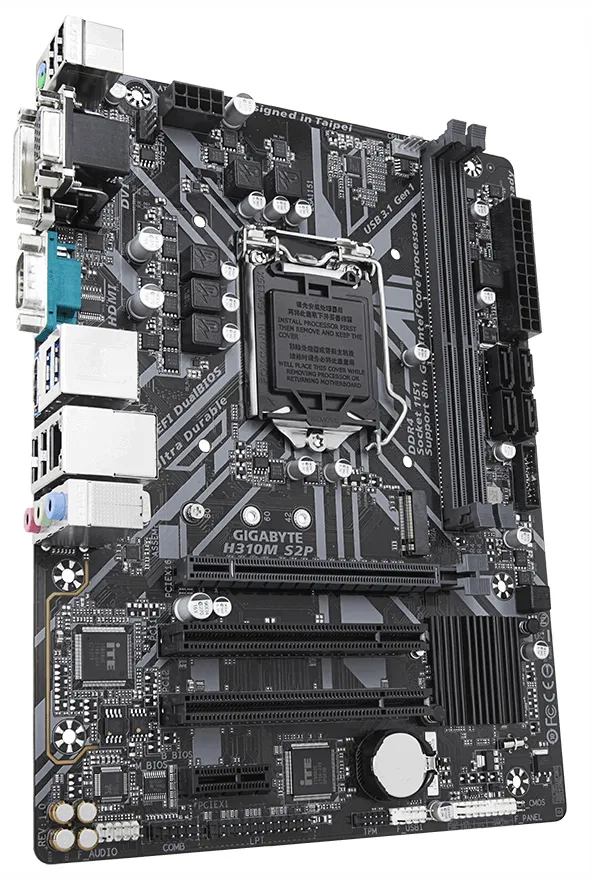 Материнская плата GIGABYTE H310M S2P
