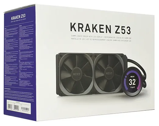 Водяное охлаждение NZXT Kraken Z53
