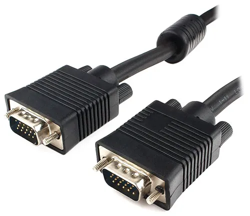 Кабель VGA 15M/15M, экранированный, Cablexpert CC-PPVGA-10M-B, 10m, OEM