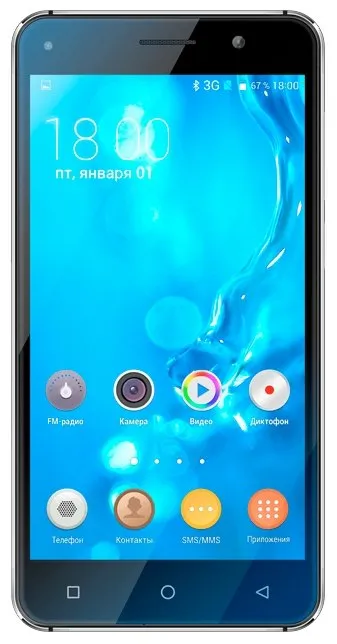 Смартфон Texet TM-5005 Графит
