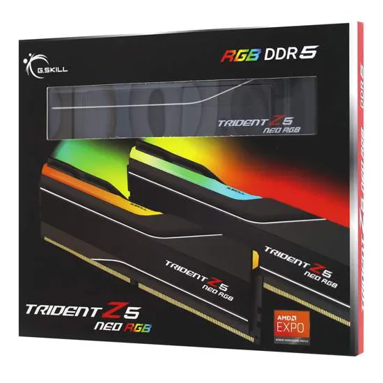 Комплект модулей памяти 32 GB kit G.Skill Trident Z5 Neo RGB F5-6000J3038F16GX2-TZ5NR