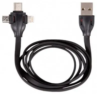 Кабель Ritmix RCC-300 3в1 MicroUSB Type C