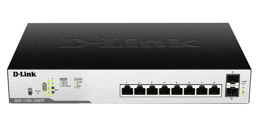 Коммутатор D-Link DGS-1100-10MPP/C1A