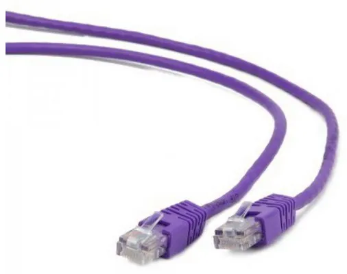 Патч корд UTP 5e-Cat 3 m Cablexpert PP12-3M/V фиолетовый