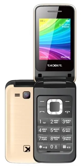 Мобильный телефон Texet TM-204 Шампань