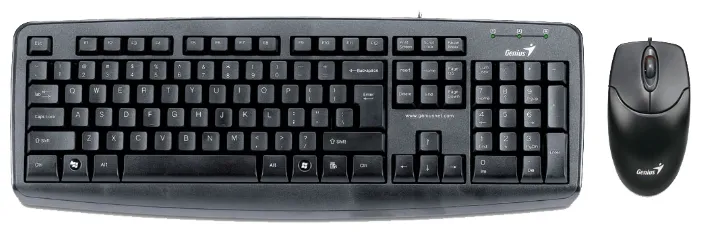 Клавиатура Genius KM-110X KB110X+NS120