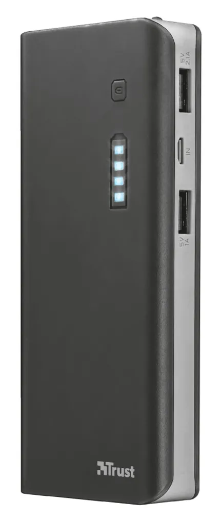 Внешний аккумулятор Trust UR PRIMO 10000 mAh BLACK