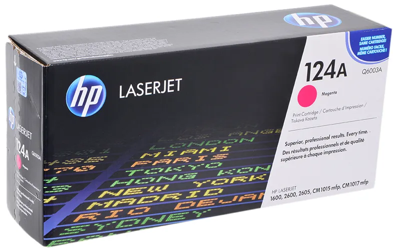 Картридж HP Europe Q6003A лазерный пурпурный