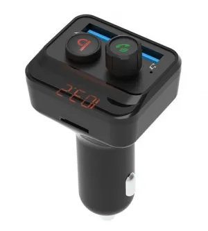 Автомобильный BT/FM модулятор + зарядник Ritmix FMT-B100