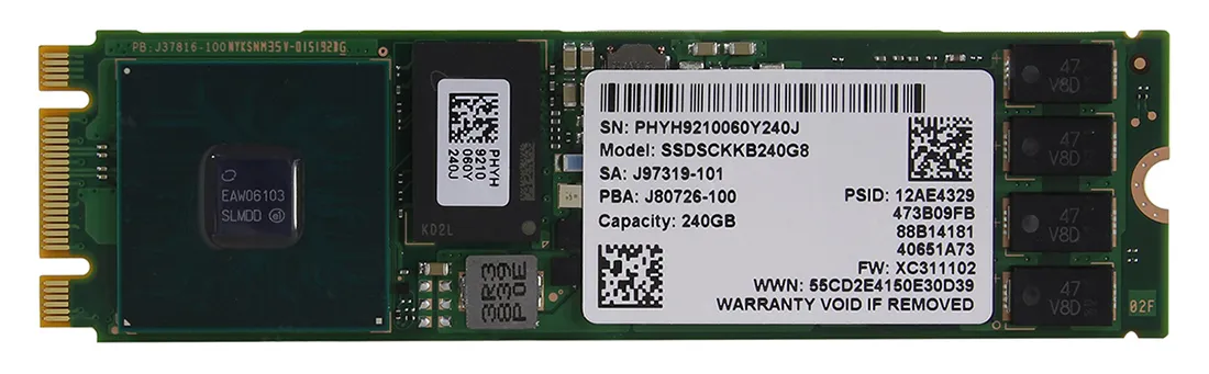 SSD накопитель 240 GB Intel D3-S4510 SSDSCKKB240G801
