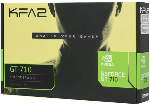 Видеокарта 1 GB KFA2 GT 710 71GGF4DC00WK