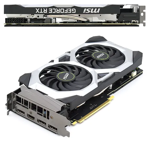 Видеокарта 8GB MSI RTX 2080 VENTUS V2