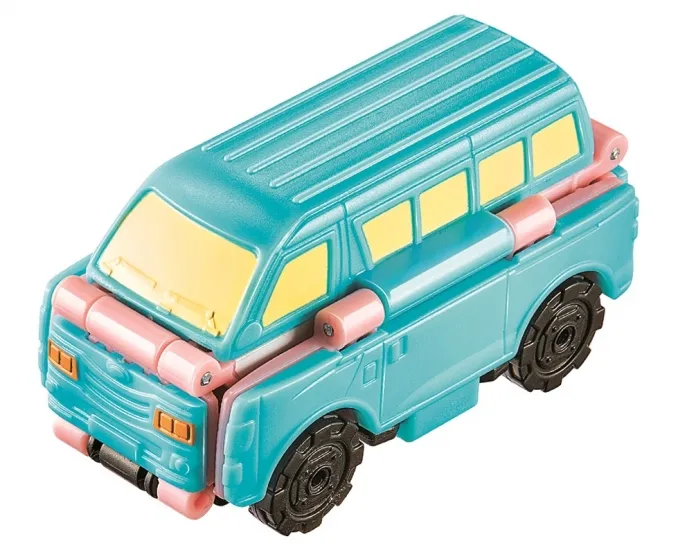 Машинка-трансформер Flip Cars 2 В 1 (Автомобиль - Мороженное и минифургон)