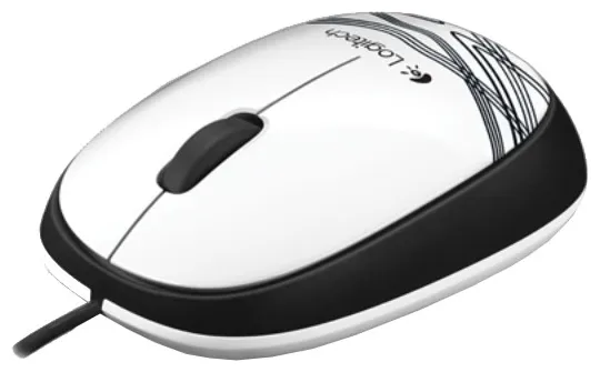 Компьютерная мышь проводная M105 white