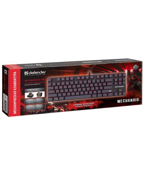 Клавиатура Defender Mechanoid GK-581 RU black