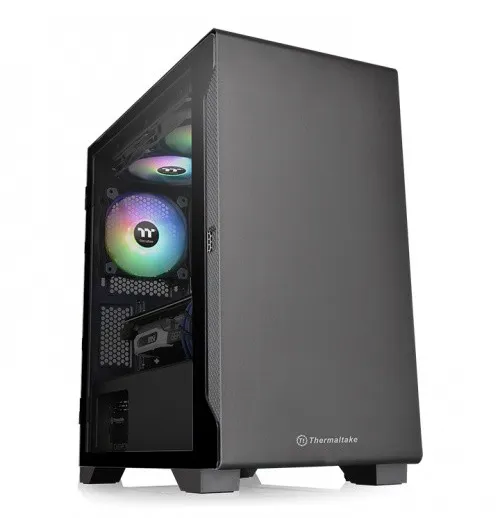 Корпус для ПК Thermaltake S100 TG CA-1Q9-00S1WN-00 Black