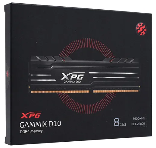 Оперативная память 16 GB kit ADATA XPG GAMMIX D10 AX4U360038G18A-DB10