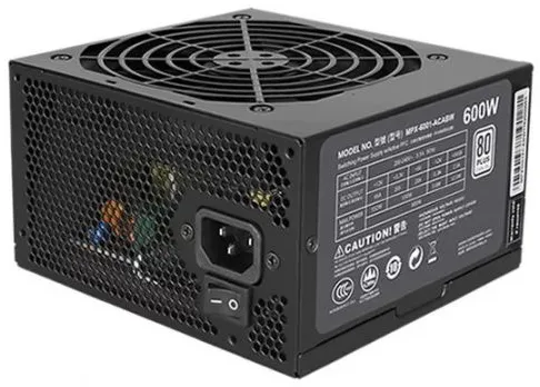 Блок питания CoolerMaster Masterwatt Lite 600 MPX-6001-ACABW-ES