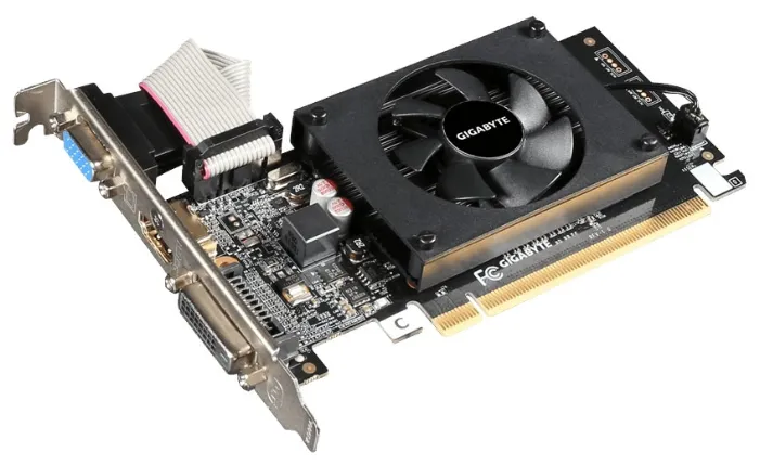 Видеокарта 2 GB Gigabyte nVidia GeForce GT710 GV-N710D3-2GL