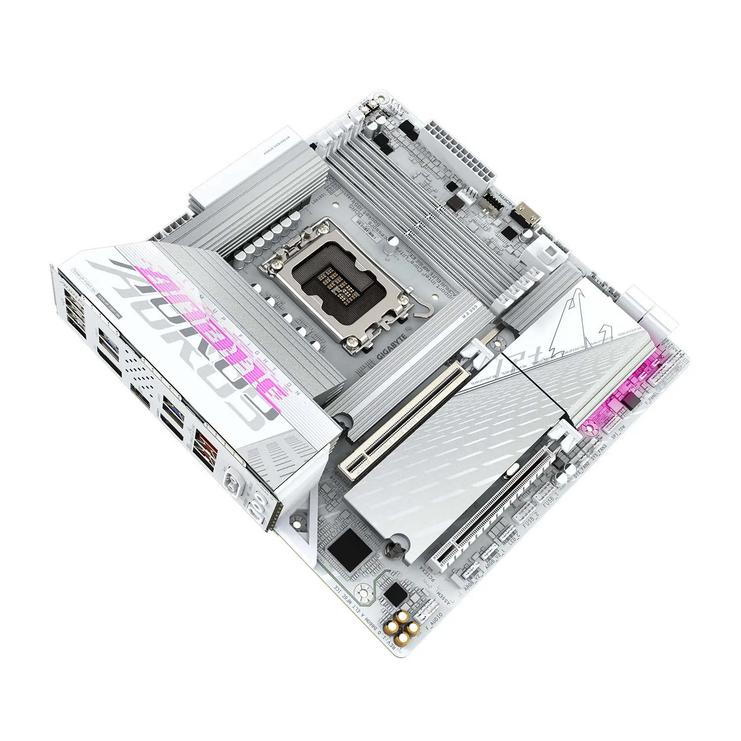 Материнская плата Gigabyte B860M AORUS ELITE WIFI6E ICE
