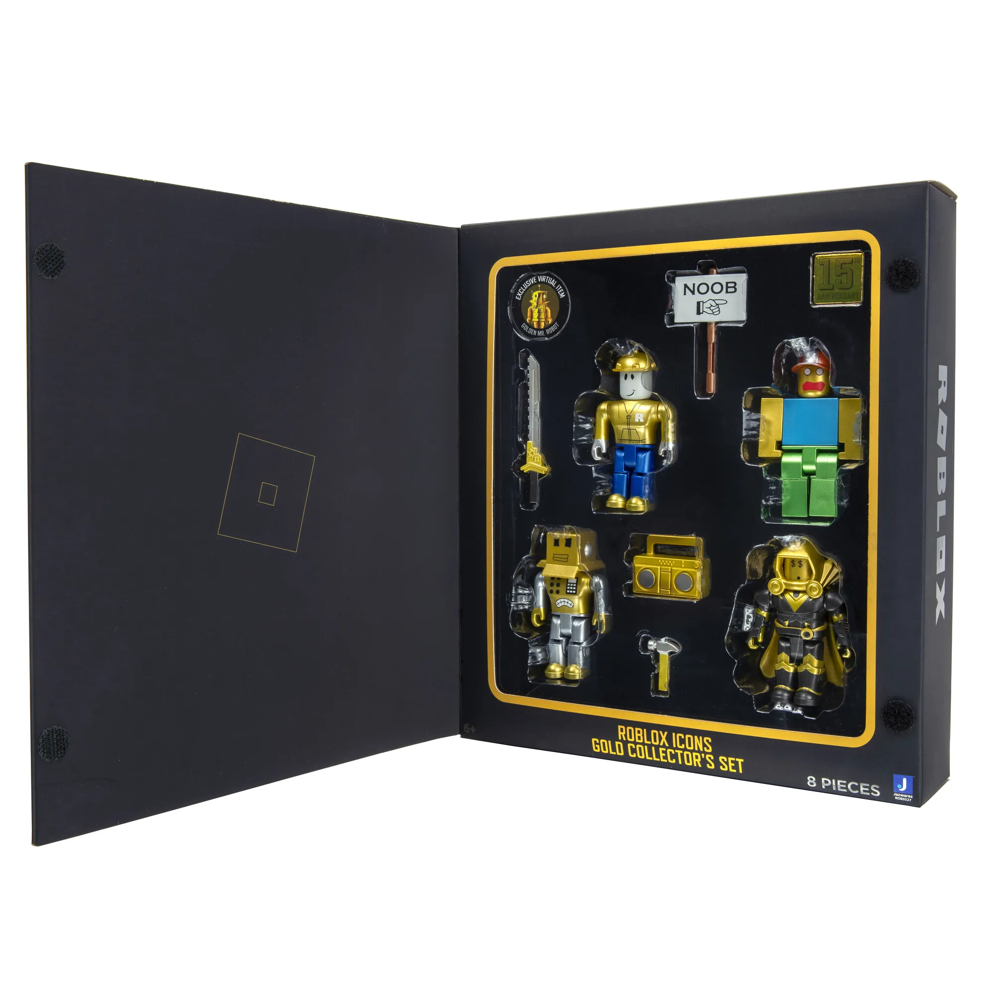 Фигурка Jazwares Four Figure Pack Roblox Icons - 15th Anniversary Gold Collect